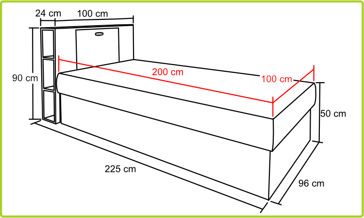 Radana 100 koty s rameckem 750 SK, DE
